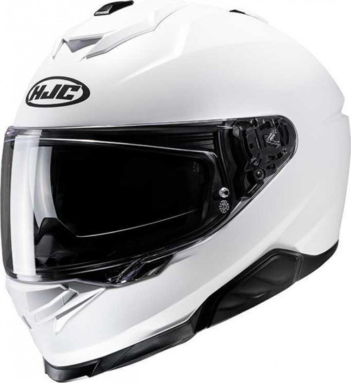 İ71 Kapalı Kask İnci Beyaz MEDIUM