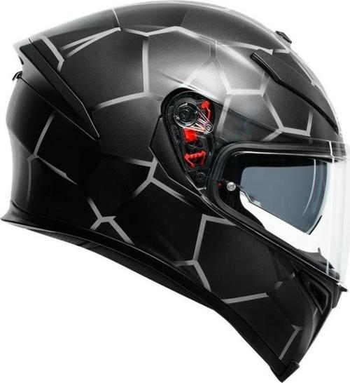 K5 S Kapalı Kask Vulcanum Gri M/S