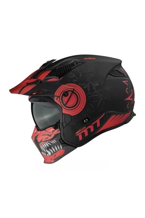 Streetfıghter Sv S Aztec B5 Mat Kask 2X-LARGE