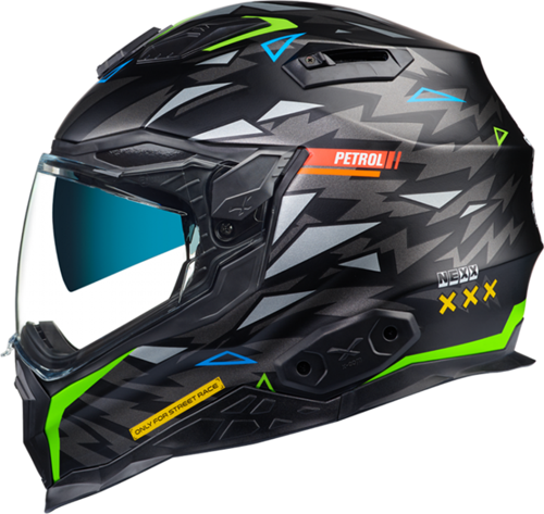 X.wst 2 Rockcıty Kapalı Kask Mat Siyah-neon Sarı 2X-LARGE