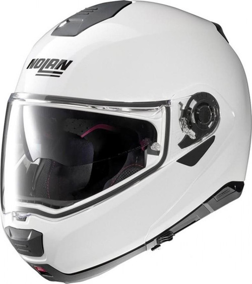 N100-5 Specıal N-com Çene Açılır Kask Beyaz LARGE