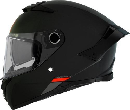 Thunder 4 Sv A1 Kapalı Kask Mat Siyah MEDIUM