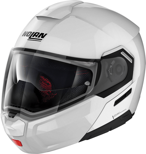 N90-3 06 Classıc N-com 005 Çene Açılır Kask Beyaz MEDIUM