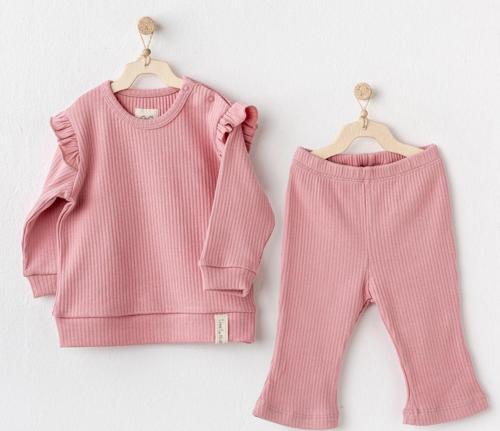 Andywawa Basic 2'li Bebek Takımı AC25203 Pembe