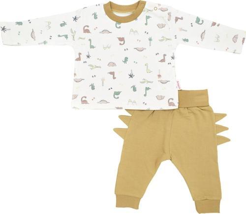 Baby Traveller Dino Theme 2'li Bebek Takımı 50012 Ekru