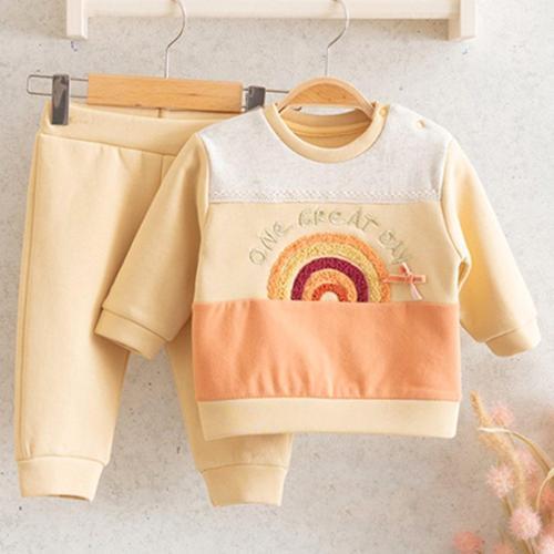 Baby 2'li Kız Bebek Takımı 5322 Sarı