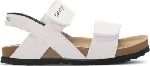 KERMIT Unisex Çocuk Sandalet Beyaz