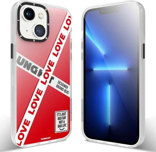Apple iPhone 13 Kılıf Baskılı Desenli Holiday Serisi Kapak