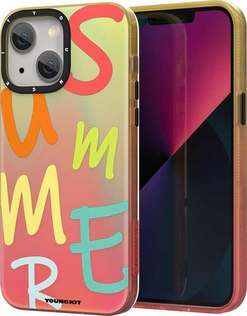 Apple iPhone 13 Kılıf Summer Serisi Kapak