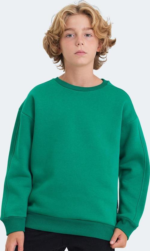LOGAN Unisex Çocuk Sweatshirt Yeşil