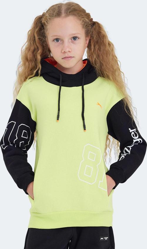 DJURO Unisex Çocuk Sweatshirt Sarı