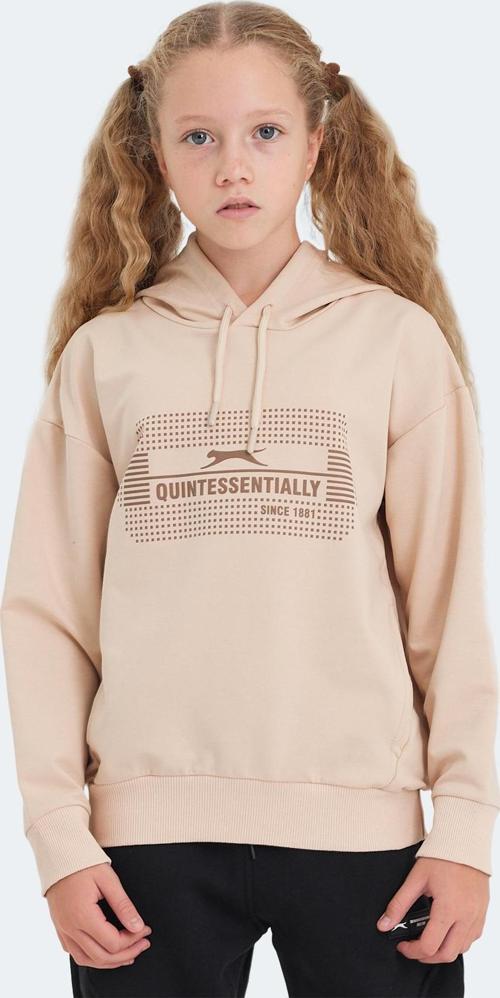 LAYO Unisex Çocuk Sweatshirt Camel