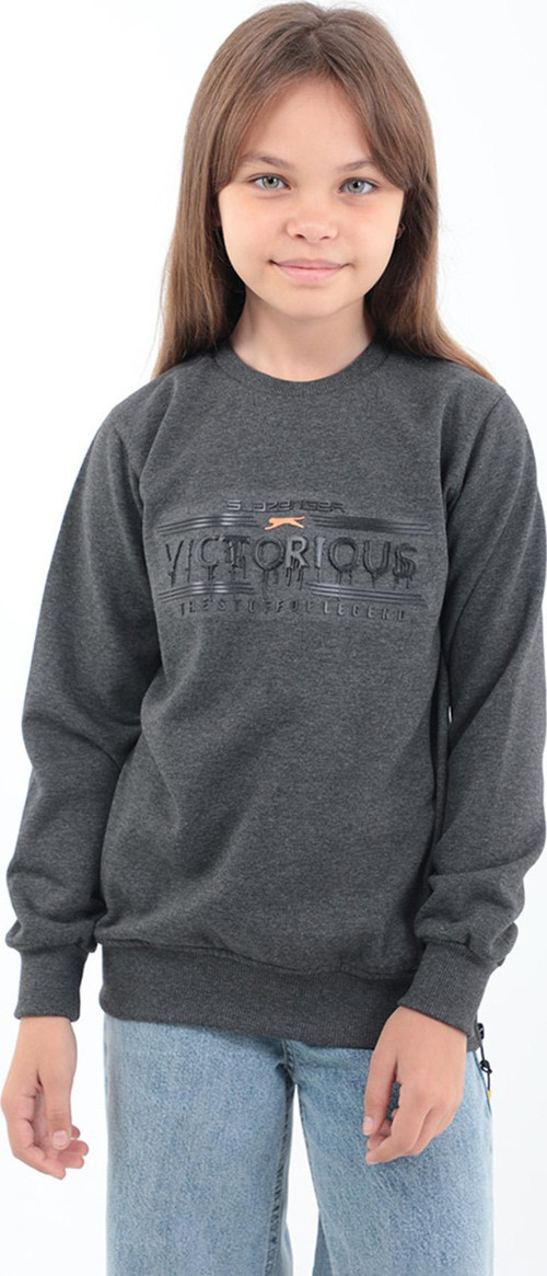 DUNA IN Unisex Çocuk Sweatshirt Koyu Gri