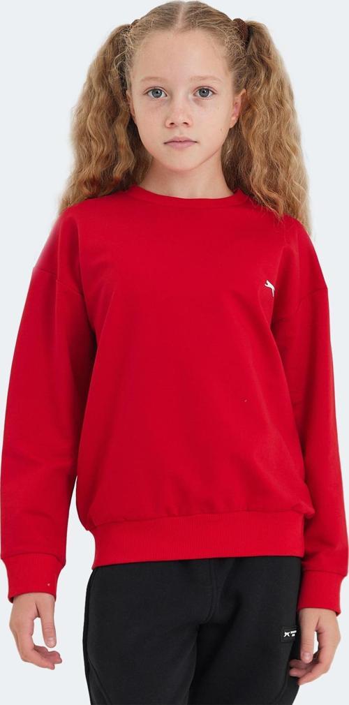 LUPPA Unisex Çocuk Sweatshirt Kırmızı