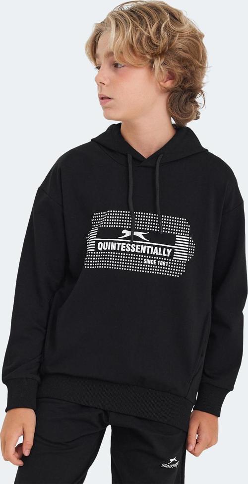 LAYO Unisex Çocuk Sweatshirt Siyah