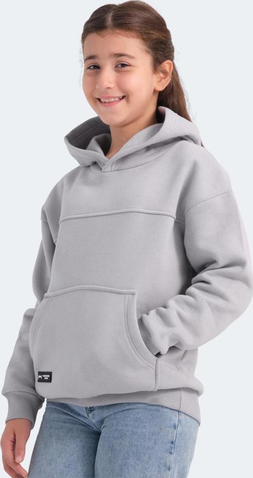 LENE Unisex Çocuk Sweatshirt Taş Gri