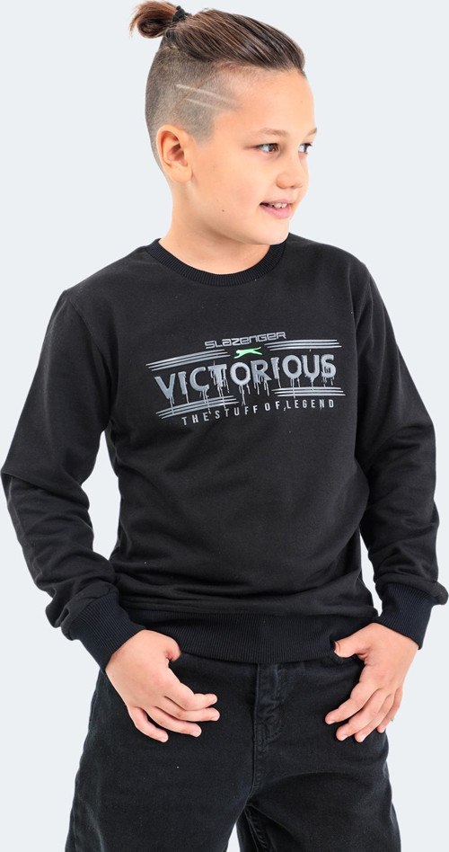 DUNA IN Unisex Çocuk Sweatshirt Siyah