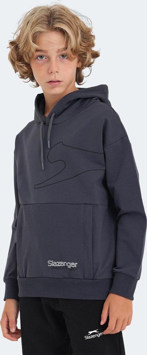 LINK Unisex Çocuk Sweatshirt Koyu Gri