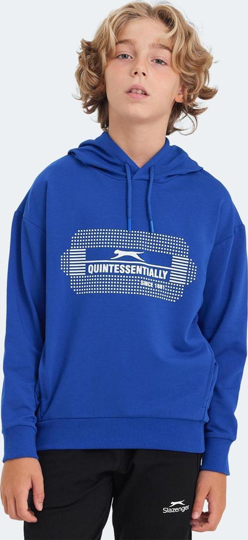 LAYO Unisex Çocuk Sweatshirt Saks Mavi