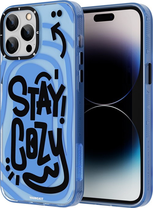iPhone 14 Pro Max Uyumlu Kılıf Mutlu Mod Figürlü Happy Mood Serisi Kapak