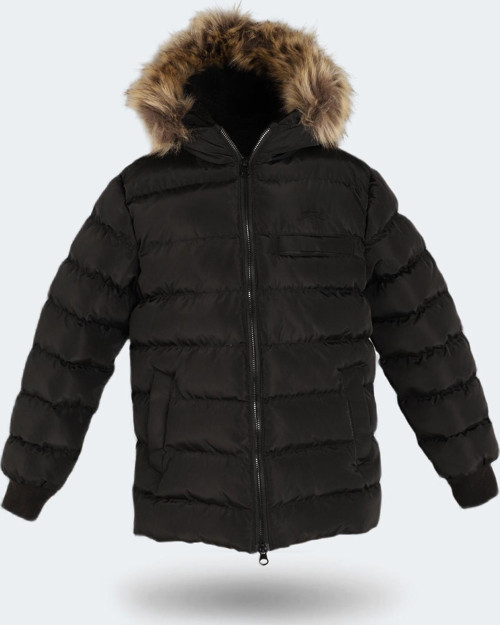 CALISTO NEW Unisex Çocuk Mont & Kaban Siyah
