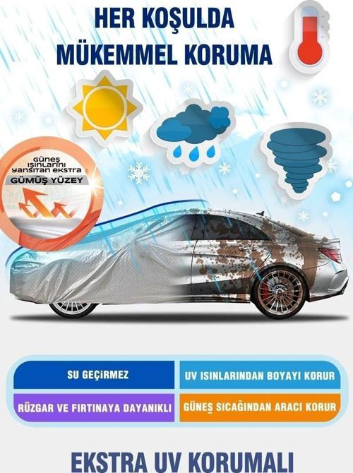 Donkervoort D8 270 Rs Uyumlu Araba Brandası, Oto Branda, Araba Çadırı, Su-Güneş Geçirmez