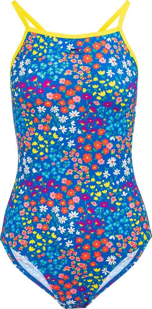 Tie Back Ld43 Kadın Mayo Çiçekli