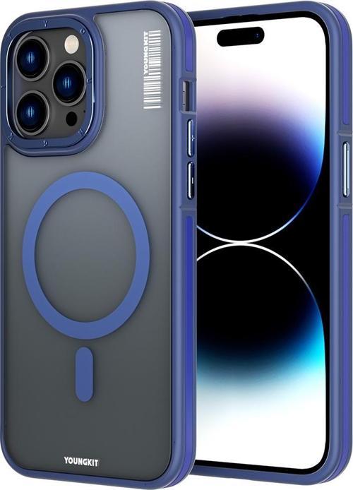 iPhone 14 Pro Uyumlu Kılıf Magsafe Şarj Özellikli Rock Sand Serisi Kapak