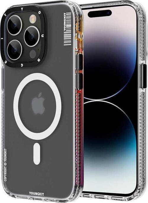 Apple iPhone 14 Pro Max Kılıf Magsafe Şarj Özellikli Jane Sand Serisi Kapak