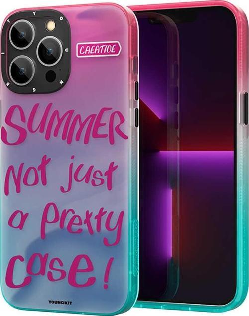Apple iPhone 13 Pro Kılıf Summer Serisi Kapak
