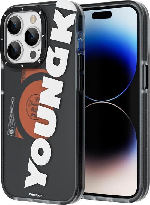 iPhone 13 Pro Max Uyumlu Kılıf Magsafe Şarj Özellikli Binfen Serisi Yazı Temalı Kapak