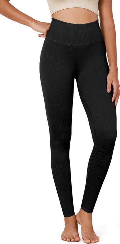 Kadın Yüksek Bel Fitilli Esnek Spor Tayt 4117