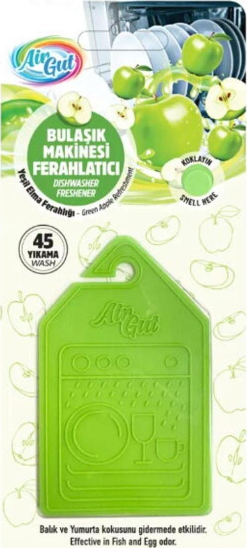 Bulaşık Makinesi Koku Giderici Yeşil Elma Kokusu X1