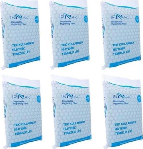 Şampuanlı Hasta Vücut Yıkama Lifi 6 Paket 120Adet