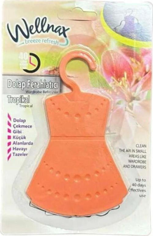 Gardırop Dolap Ve Çekmece Ferahlatıcı Tropikal Ormanlar Kokusu X1