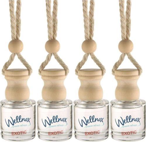 Oto 8Ml Cam Şişe Araç Ferahlatıcı Exotic Kokulu X4