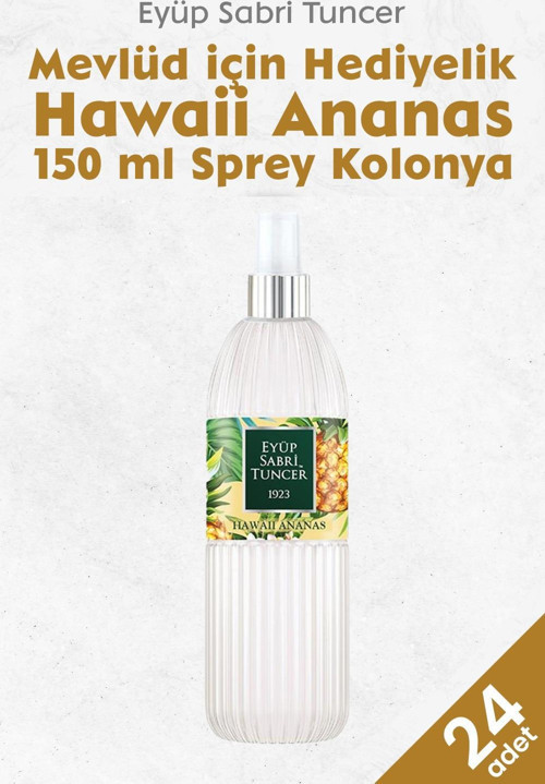 Hawaii Ananas Kolonyası 150 ml x 24 adet