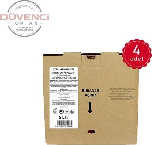 Japon Kiraz Çiçeği Kolonyası 5 lt x 4 Adet