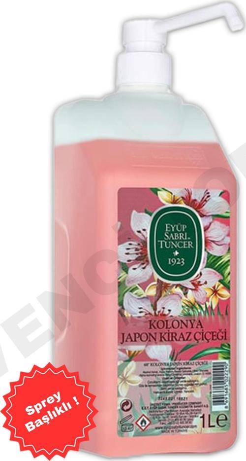 Japon Kiraz Çiçeği Sprey Başlıklı Kolonya 1 lt
