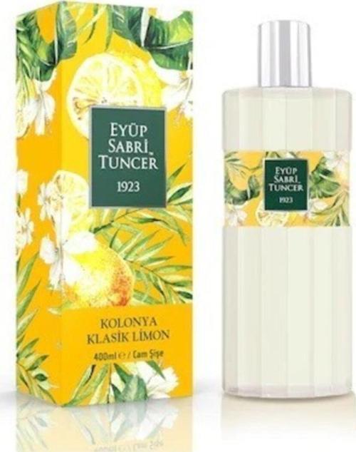 Klasik Limon Kolonyası Cam Şişe 400 ml