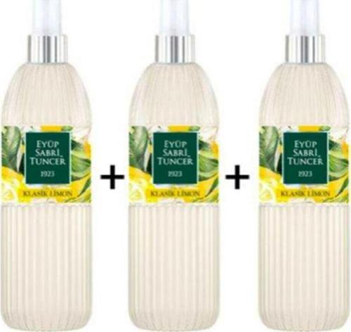 Klasik Limon 150 ml Sprey Kolonya x 3 Adet
