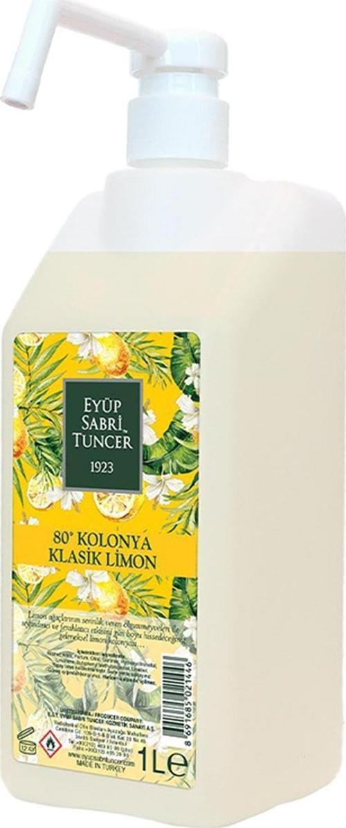 Klasik Limon Kolonyası 1 lt - Sprey Başlıklı
