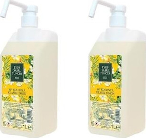 Klasik Limon Kolonyası 1 lt x 2