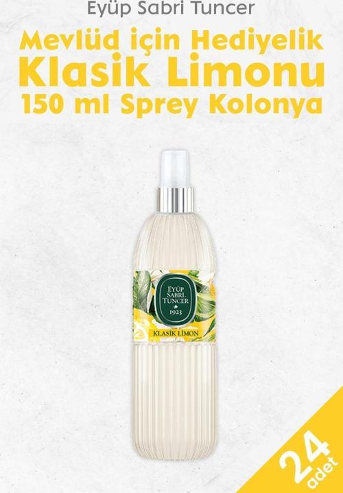 Klasik Limon Kolonyası 150 ml x 24 adet