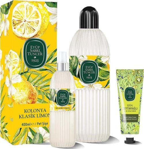 Klasik Limon Kolonyası 400 ml, 150 ml ve El Kremi