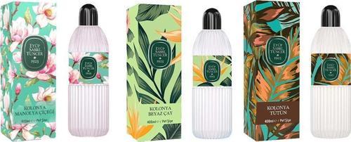Kolonya Manolya Çiçeği, Beyaz Çay ve Tütün Pet Şişe 400 ML