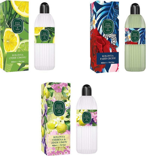 Kolonya Verbena & Zinde Limon, Çeşme Limonu ve Paris Gecesi