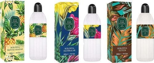 Kolonya Hawaii Ananas, Hatıralar ve Tütün Pet Şişe 400 ml