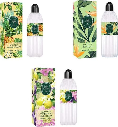 Kolonya Verbena & Zinde Limon, Hawaii Ananas ve Beyaz Çay