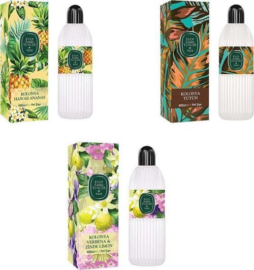 Kolonya Verbena & Zinde Limon, Hawaii Ananas ve Tütün